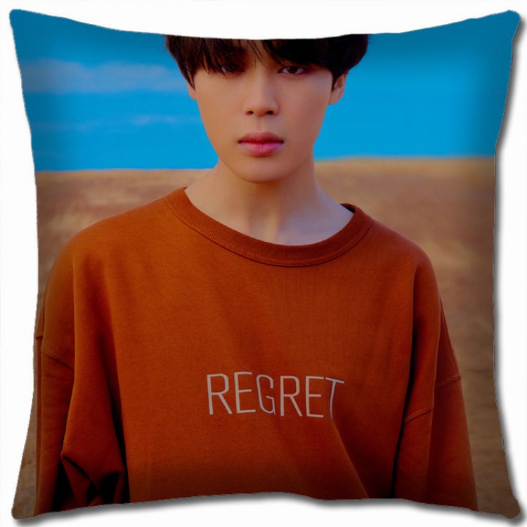 BTS Double-sided Full color Pillow Cushion 45X45CM BTS1-24 NO FILLING