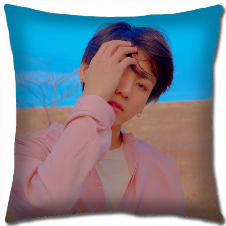 BTS Double-sided Full color Pillow Cushion 45X45CM BTS1-23 NO FILLING