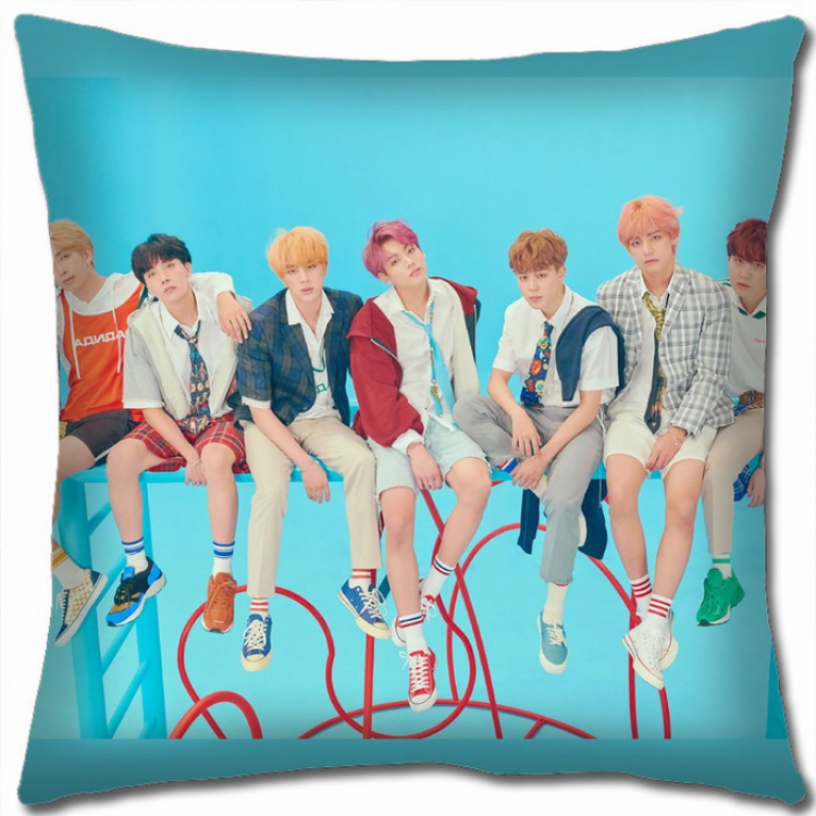 BTS Double-sided Full color Pillow Cushion 45X45CM BTS1-59 NO FILLING
