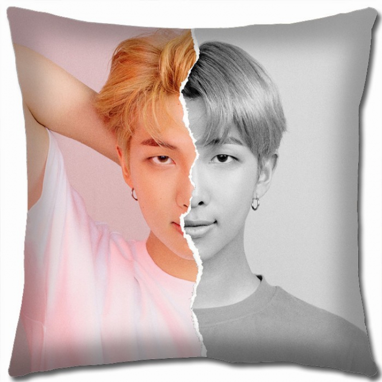 BTS Double-sided Full color Pillow Cushion 45X45CM BTS1-63 NO FILLING