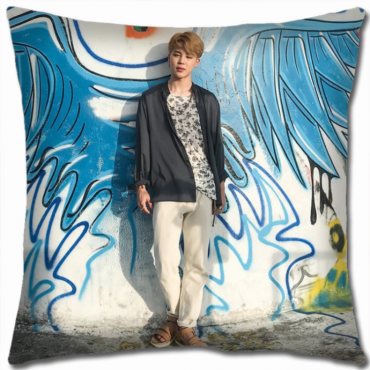 BTS Double-sided Full color Pillow Cushion 45X45CM BTS1-75 NO FILLING