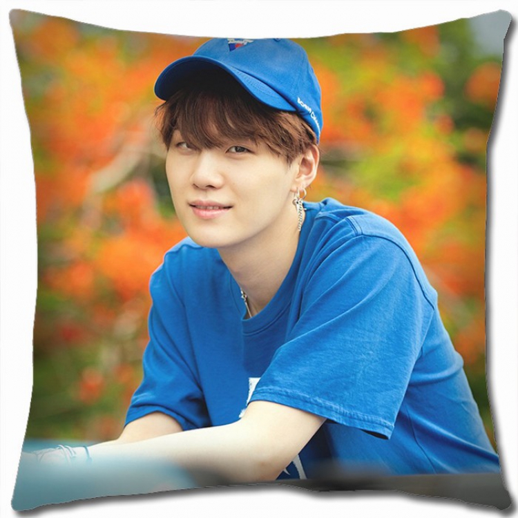 BTS Double-sided Full color Pillow Cushion 45X45CM BTS1-80 NO FILLING