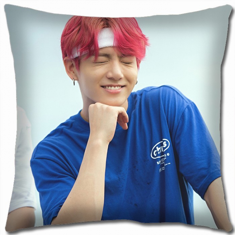 BTS Double-sided Full color Pillow Cushion 45X45CM BTS1-85 NO FILLING