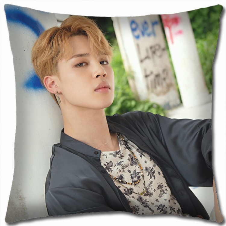 BTS Double-sided Full color Pillow Cushion 45X45CM BTS1-97 NO FILLING