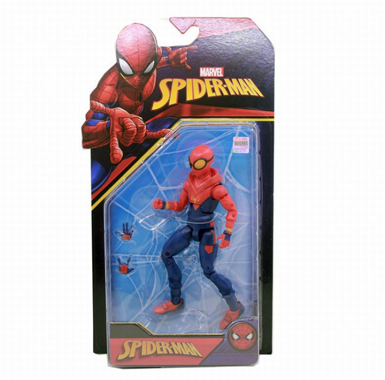 The avengers allianc Hoodie Spider Man Figure Decoration 0.2KGS 14.5X5X23CM a box of 24