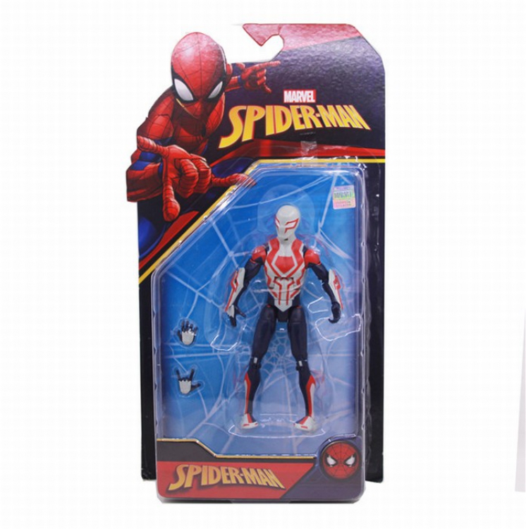 The avengers allianc Spider Man 2099 Figure Decoration 0.2KGS 14.5X5X23CM a box of 24