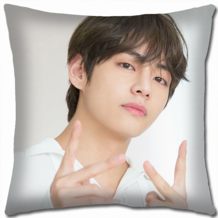 BTS Double-sided full color Pillow Cushion 45X45CM BTS1-106 NO FILLING
