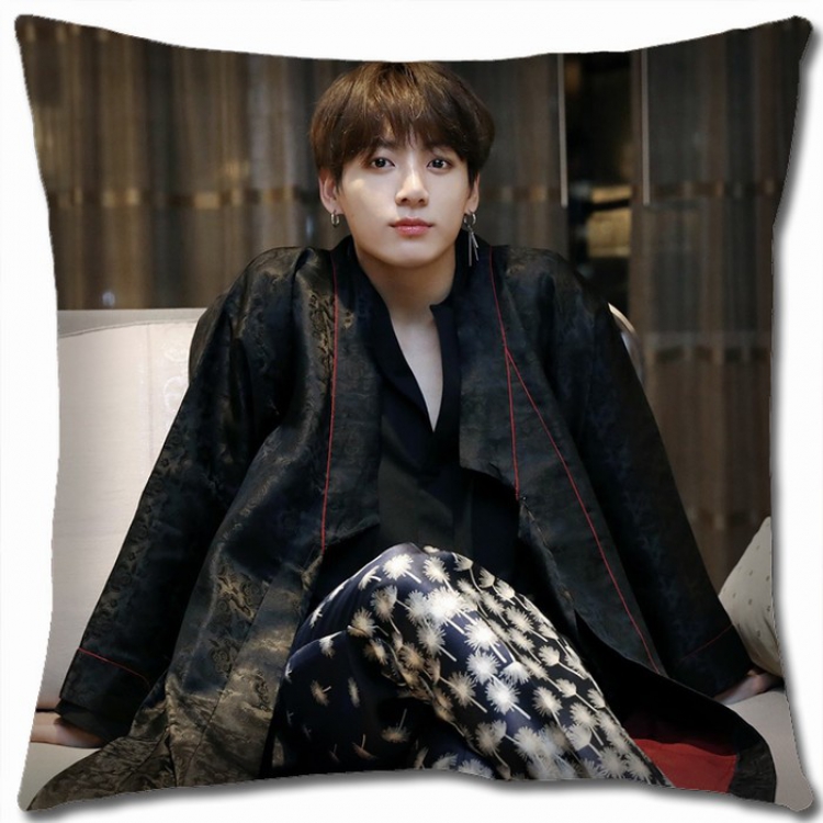 BTS Double-sided full color Pillow Cushion 45X45CM BTS1-128 NO FILLING