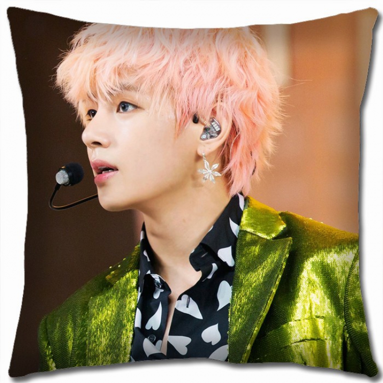 BTS Double-sided full color Pillow Cushion 45X45CM BTS1-140 NO FILLING