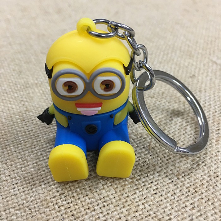 Minions Cartoon doll Mobile phone holder Key Chain price for 5 pcs