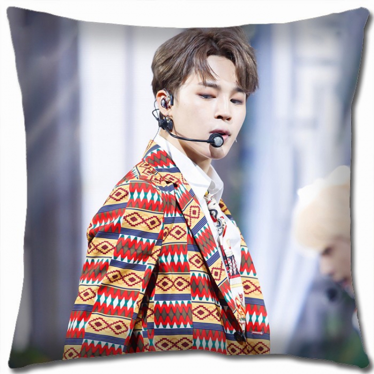 BTS Double-sided full color Pillow Cushion 45X45CM BTS1-161 NO FILLING