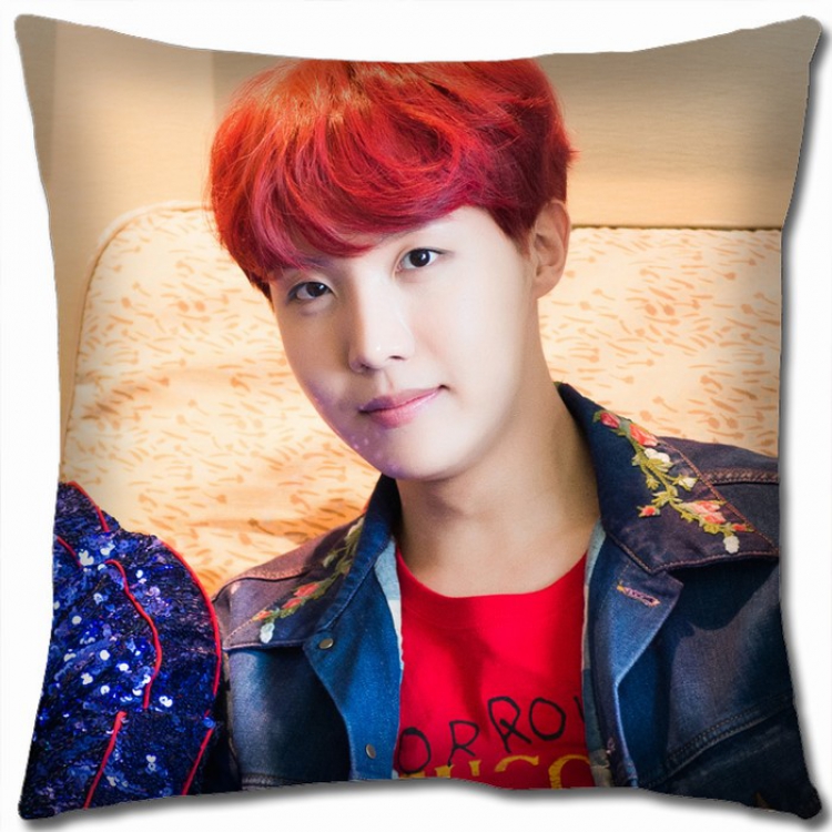 BTS Double-sided full color Pillow Cushion 45X45CM JH-20 NO FILLING