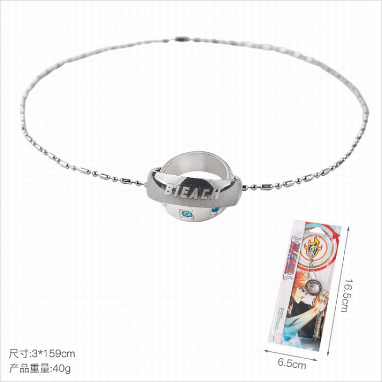 Bleach Ring interlocking Necklace pendant price for 5 pcs 3X159CM 40G