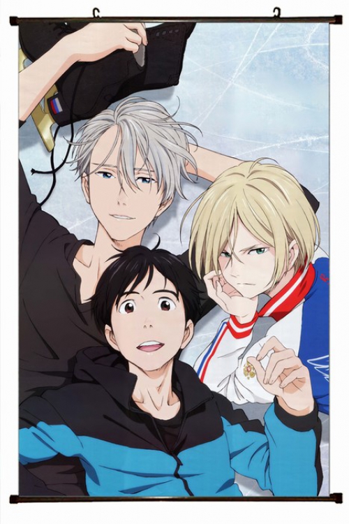 Yuri !!! on Ice Plastic pole cloth painting Wall Scroll 60X90CM preorder 3 days Y15-13 NO FILLING