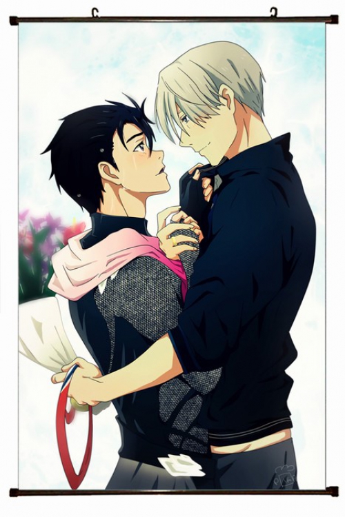 Yuri !!! on Ice Plastic pole cloth painting Wall Scroll 60X90CM preorder 3 days Y15-17 NO FILLING