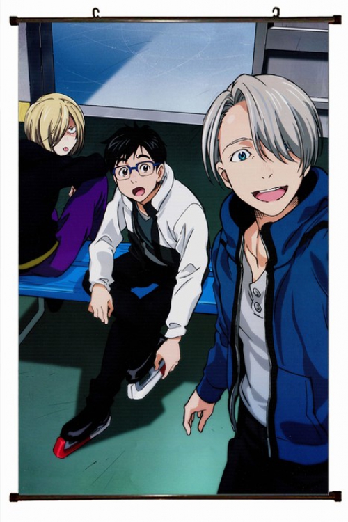 Yuri !!! on Ice Plastic pole cloth painting Wall Scroll 60X90CM preorder 3 days Y15-3 NO FILLING