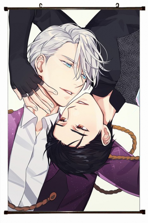 Yuri !!! on Ice Plastic pole cloth painting Wall Scroll 60X90CM preorder 3 days Y15-26 NO FILLING