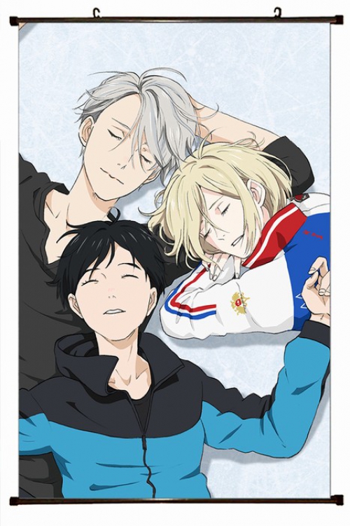 Yuri !!! on Ice Plastic pole cloth painting Wall Scroll 60X90CM preorder 3 days Y15-35 NO FILLING