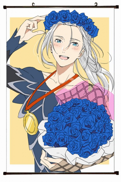 Yuri !!! on Ice Plastic pole cloth painting Wall Scroll 60X90CM preorder 3 days Y15-69 NO FILLING