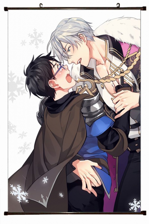 Yuri !!! on Ice Plastic pole cloth painting Wall Scroll 60X90CM preorder 3 days Y15-75 NO FILLING