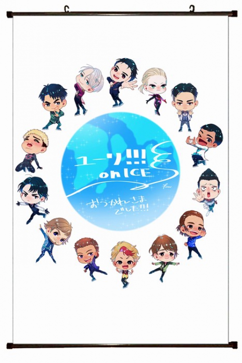 Yuri !!! on Ice Plastic pole cloth painting Wall Scroll 60X90CM preorder 3 days Y15-81 NO FILLING