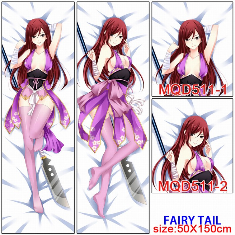 Fairy tail poly cushion pillow 50X150CM MQD511