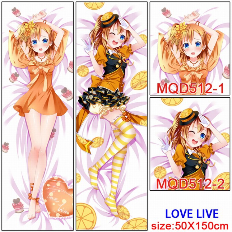 Love Live poly cushion pillow 50X150CM MQD512