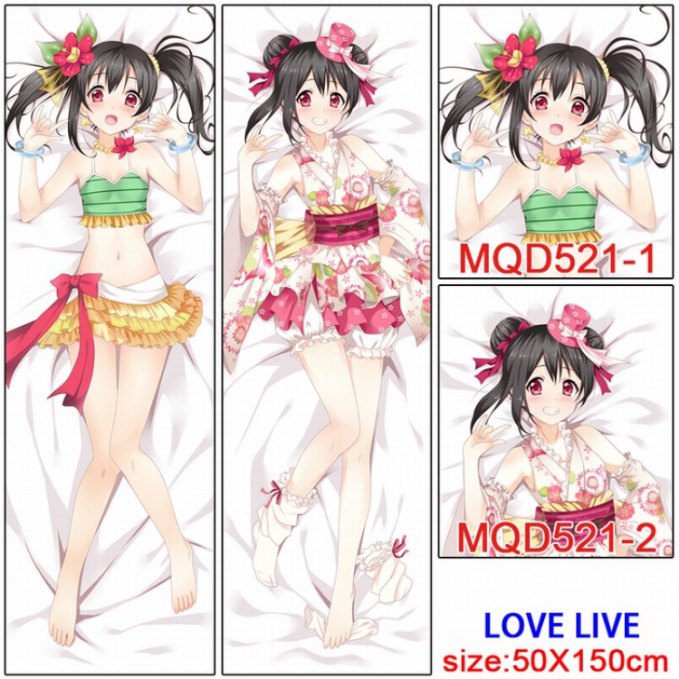 Love Live poly cushion pillow 50X150CM MQD521