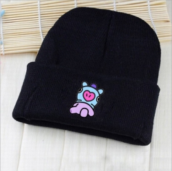 BTS BT21 pony Printed knit cap...