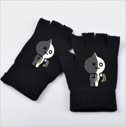 BTS BT21 robot Printed black h...