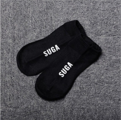 BTS SUGA Cotton socks 22.5-24C...