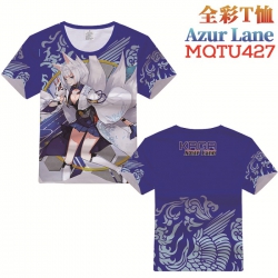 Azur Lane Full Color Short Sle...