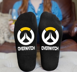 Overwatch Black printed Mid tu...