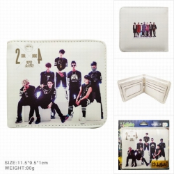 BTS Full color two fold wallet...