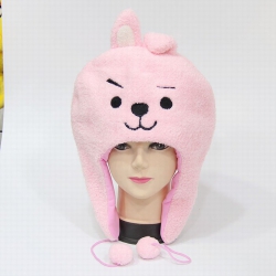 BTS BT21 COSPLAY Plush warm ha...