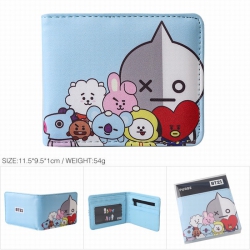 BTS BT21 Blue Cartoon full col...