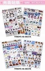 TFBOYS Sticker Paster a pack o...