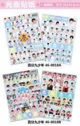 NINE PERCENT Sticker Paster a ...