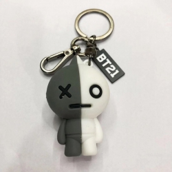 BTS BT21 Hard glue Key Chain P...