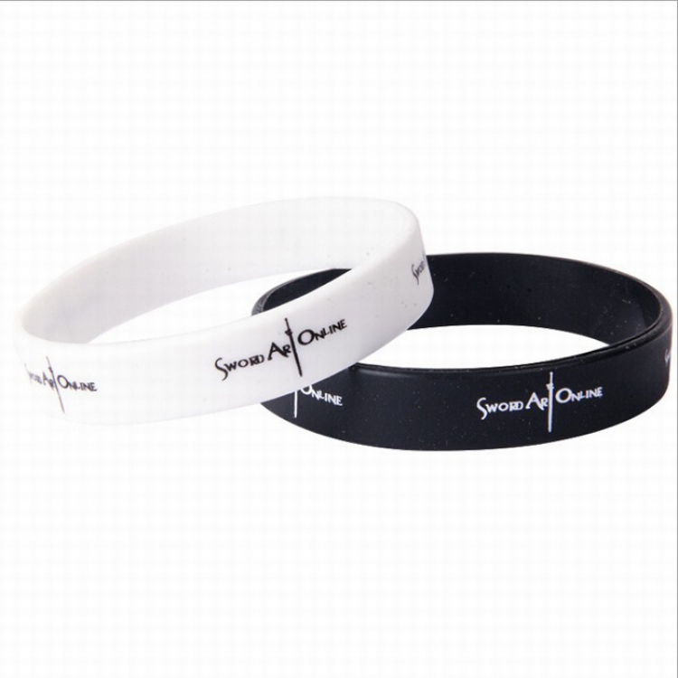 Sword Art Online Silicone bracelet One pack of 2 price for 5 packs