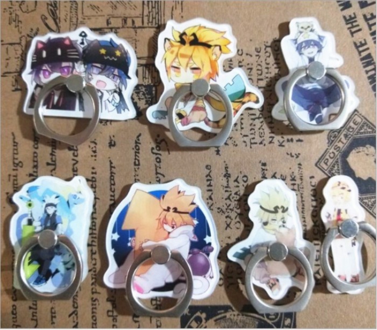 AOTU Cartoon characters Acrylic mobile phone bracket Boxed price for 10 pcs Color mixing