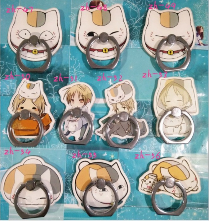 Natsume_Yuujintyou Cartoon characters Acrylic mobile phone bracket Boxed price for 10 pcs Color mixing