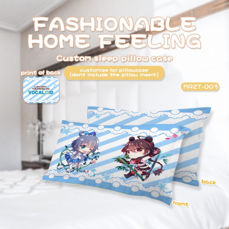 Luo Tianyi  Personalized home boutique Plush Sleeping Pillowcase 48X47CM price for 1 pcs MRZT-003
