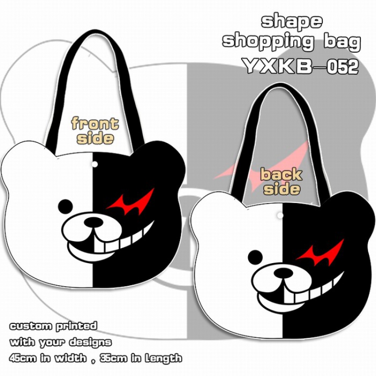 Dangan-Ronpa Super cute Shaped Satchel Canvas Shopping Bag 33X43CM YXKB052