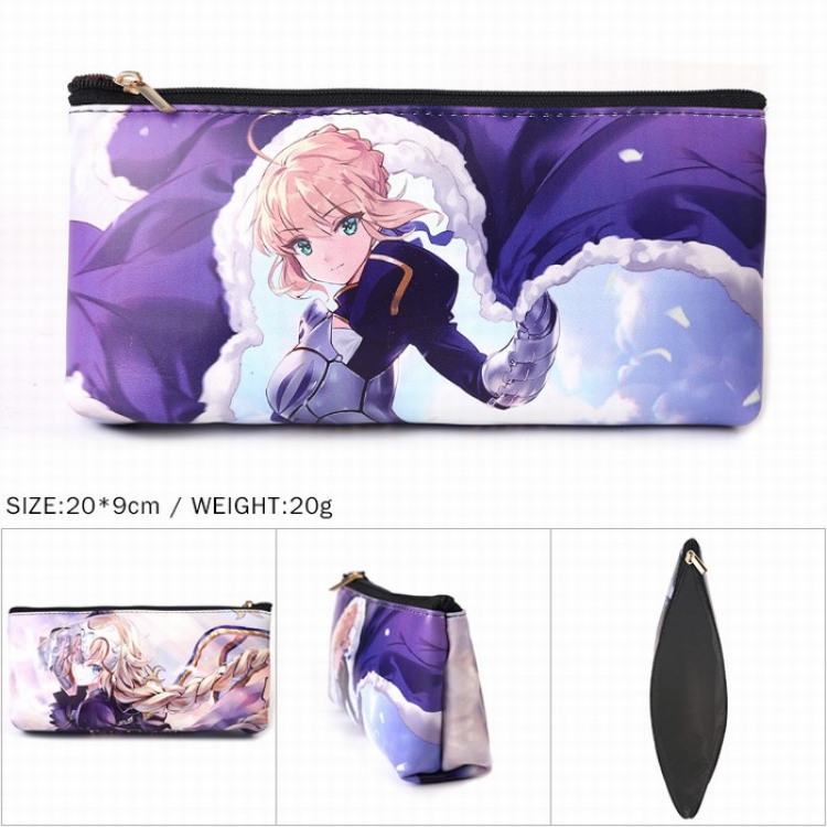 Fate stay night Zipper Pencil Bag 20X9CM 20G