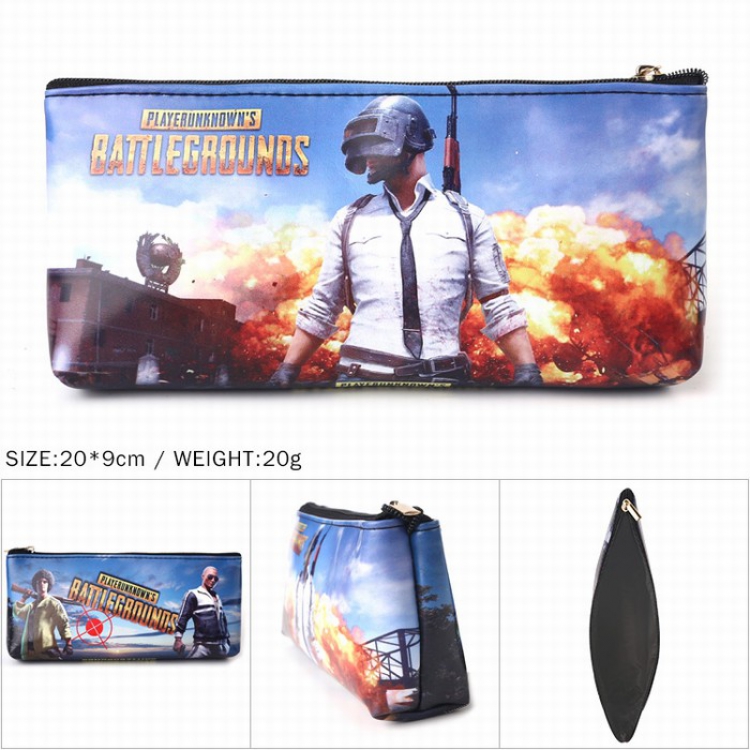 Playerunknowns Batt Zipper Pencil Bag 20X9CM 20G