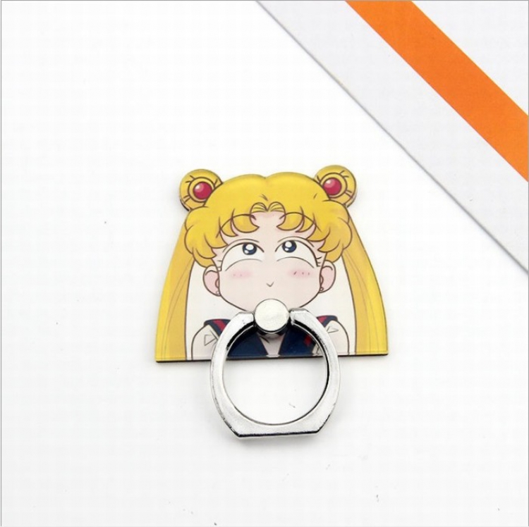 sailormoon Acrylic mobile phone bracket ring buckle price for 10 pcs A347
