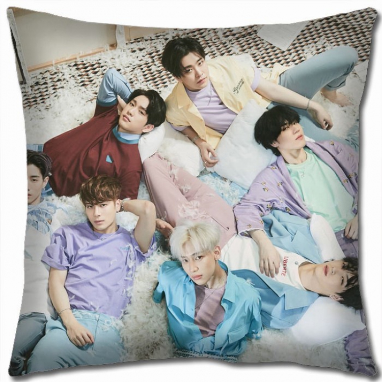 GOT7  Double-sided full color Pillow Cushion 45X45CM GOT7-57 NO FILLING