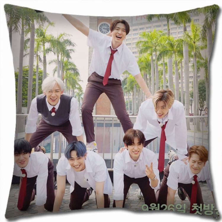 GOT7  Double-sided full color Pillow Cushion 45X45CM GOT7-75 NO FILLING