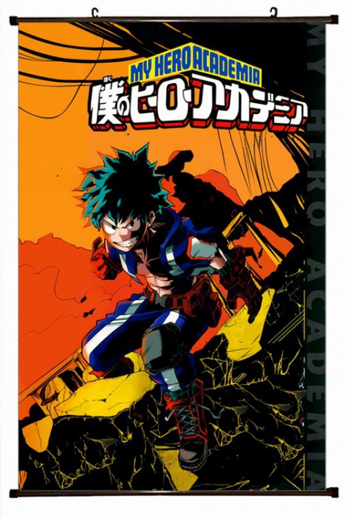 My Hero Academia Plastic pole cloth painting Wall Scroll 60X90CM preorder 3 days W9-121 NO FILLING